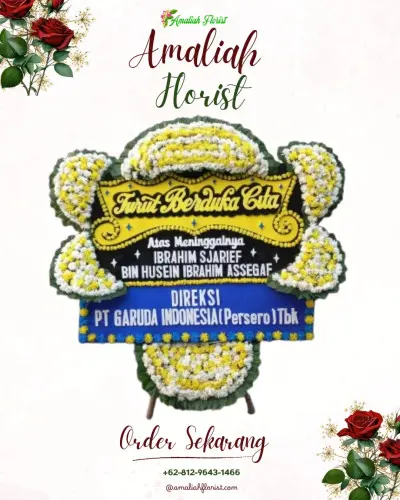 Papan Bunga Duka di Ciwedus