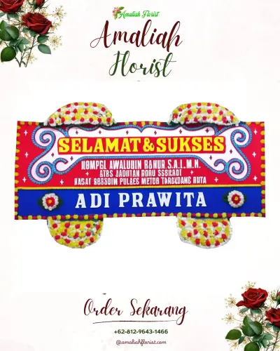 Karangan Bunga Ucapan Selamat di Ciwedus